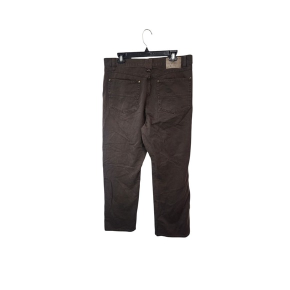 Reunion Bootcut‎ Jeans Mens 36x32 Brown Denim Casual Classic - Picture 2 of 8